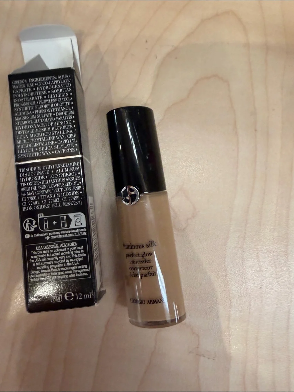 Giorgio Armani Luminous Silk Perfect Glow Concealer ~ PICK A COLOR ~ .40 Fl Oz